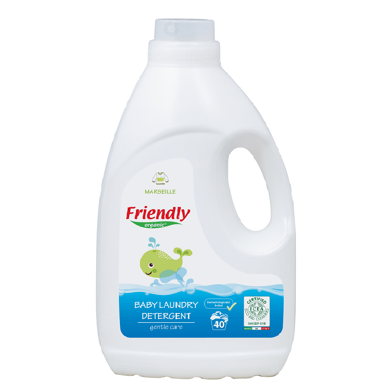 Detergent de rufe Bebe Marsilia, 2000 ml, Friendly Organic