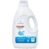 Detergent de rufe fara parfum, 2000 ml, Friendly Organic
