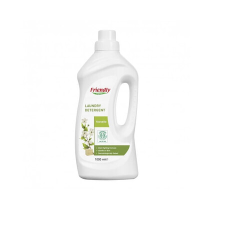 Detergent de rufe, Marsilia, 1000ml, Friendly Organic