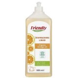 Detergent de vase cu portocale, 1000 ml, Friendly Organic
