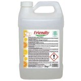 Detergent de vase cu ulei organic de portocala, 5 Kg, Friendly Organic