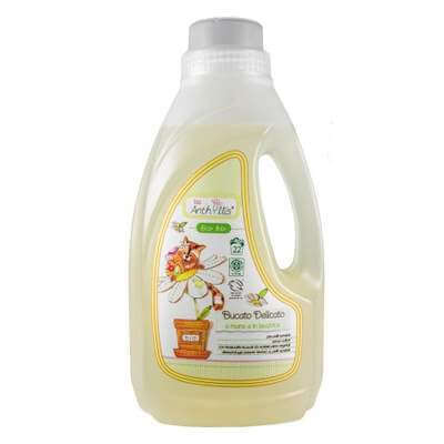 Detergent lichid Eco Bio pentru rufele bebelusului, 1L, Baby Anthyllis Mama si copilul