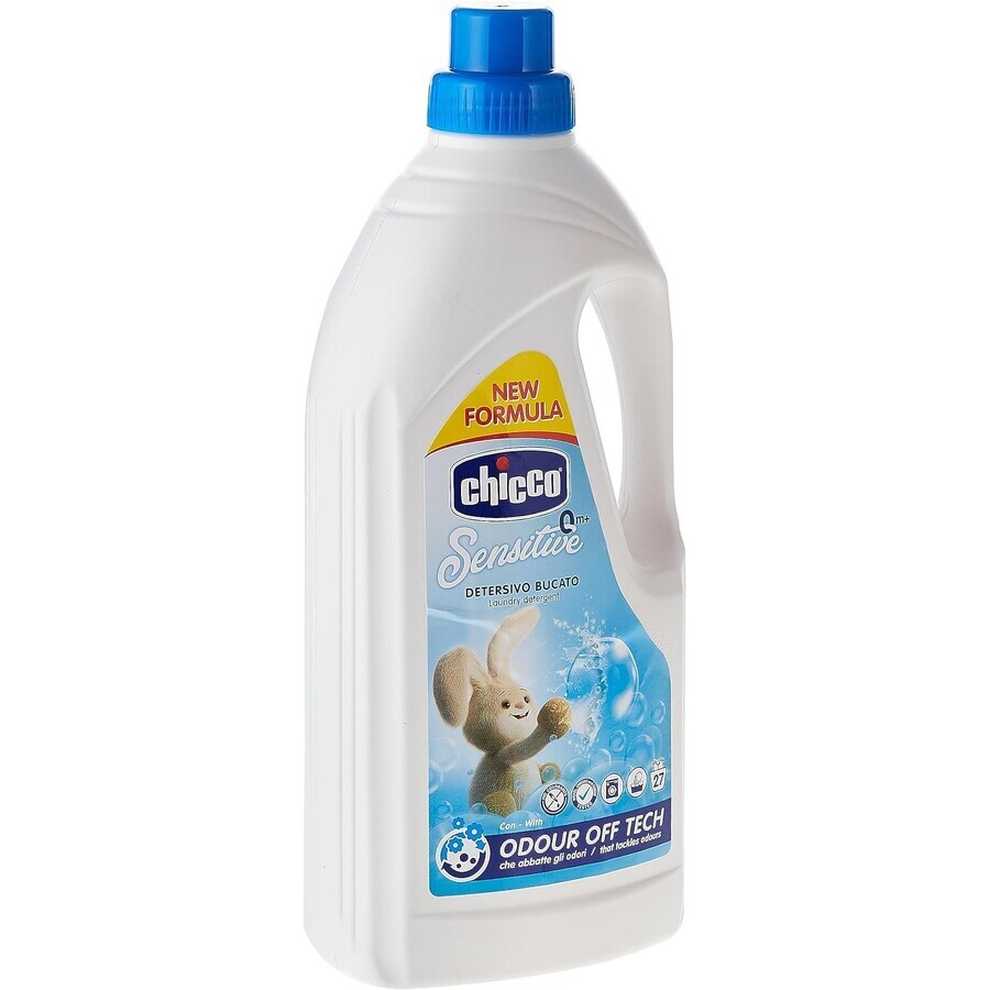 Detergent lichid hipoalergenic pentru haine, +0 luni, 1.5 L, Chicco