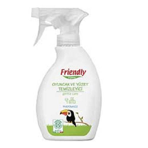 Detergent Spray pentru jucarii si suprafete, 250 ml, Friendly Organic Mama si copilul