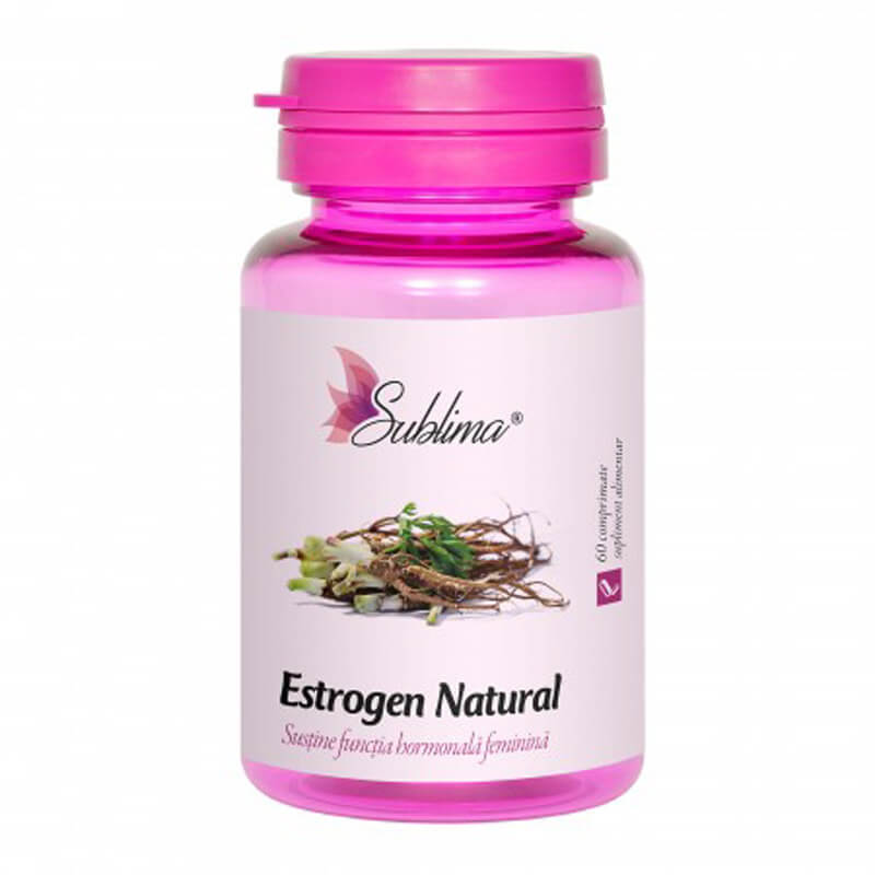 Estrogen natural Sublima, 60 cpr, Dacia Plant Vitamine si suplimente
