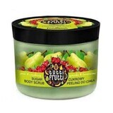 Exfoliant cu cristale de zahăr pentru corp cu pere și merișoare, Tutti Frutti, 300 g, Farmona