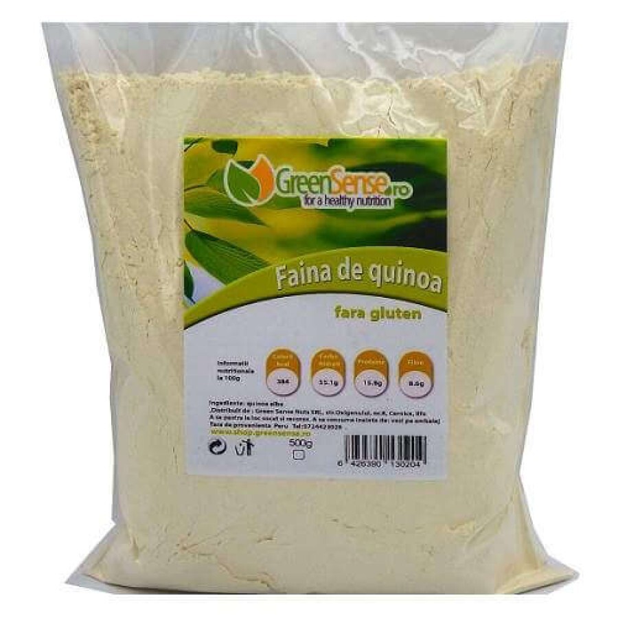 Făină de quinoa, 500 g, GreenSense