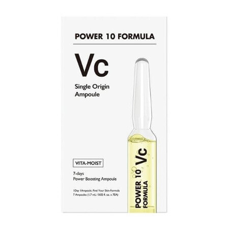 Fiole cu Vitamina C pentru ingrijirea tenului, Single Origin VC, 7x1.7 ml, Its Skin