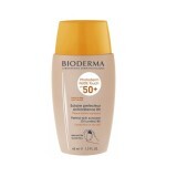 Bioderma Photoderm  Fluid crema pentru piele mixta si grasa Nude Touch SPF 50+ Deschis, 40 ml