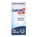 Calcidin Calciu Vit D3 și Vit K Sirop, 250 ml, Natur Produkt