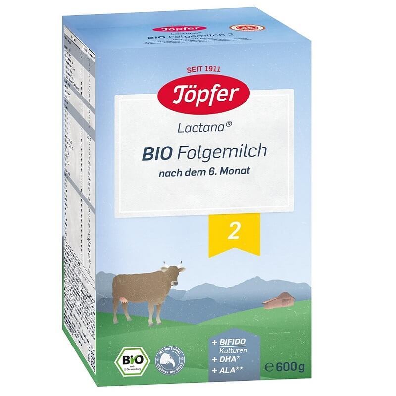 lapte praf topfer 6 12 luni Formula de lapte praf Bio 2 Lactana , +6 luni, 600 gr, Topfer