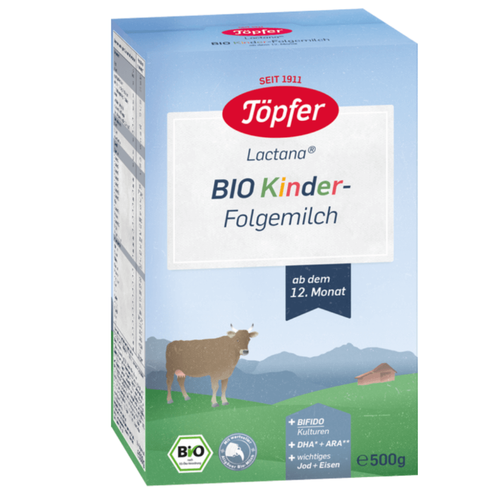 lapte praf topfer 6 12 luni Formula de lapte praf Bio Kinder, +12 luni, 500 gr, Topfer