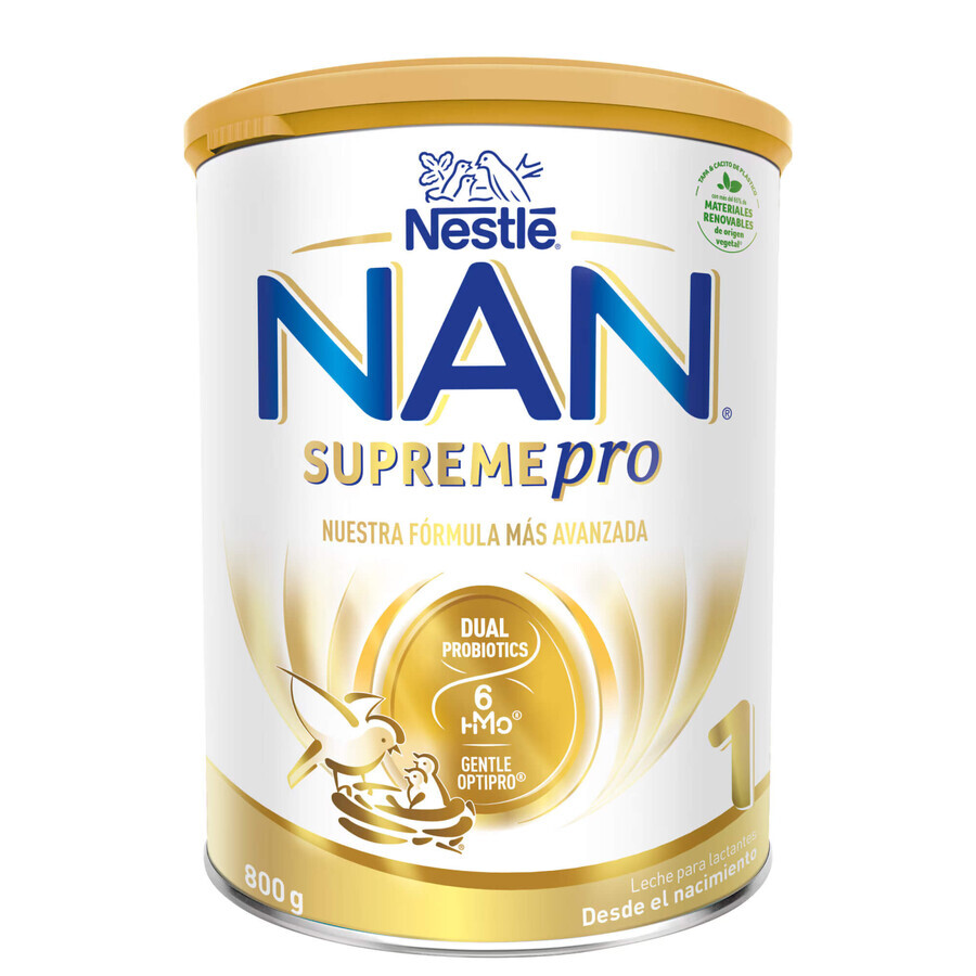 Nan 1 Supreme Pro leche en polvo, 800 g, Nestlé