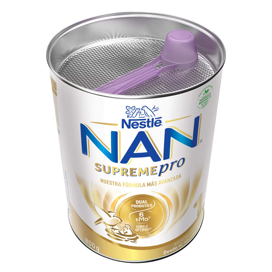 Nan 1 Supreme Pro leche en polvo, 800 g, Nestlé