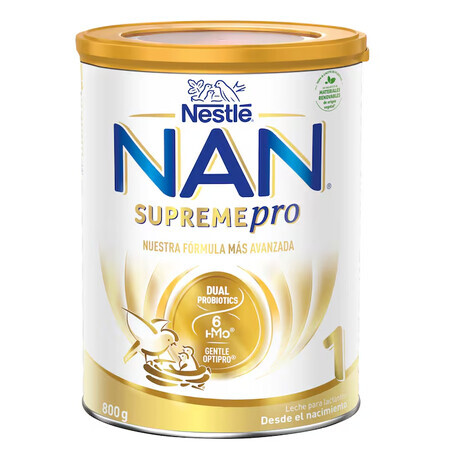 Nan 1 Supreme Pro leche en polvo, 800 g, Nestlé