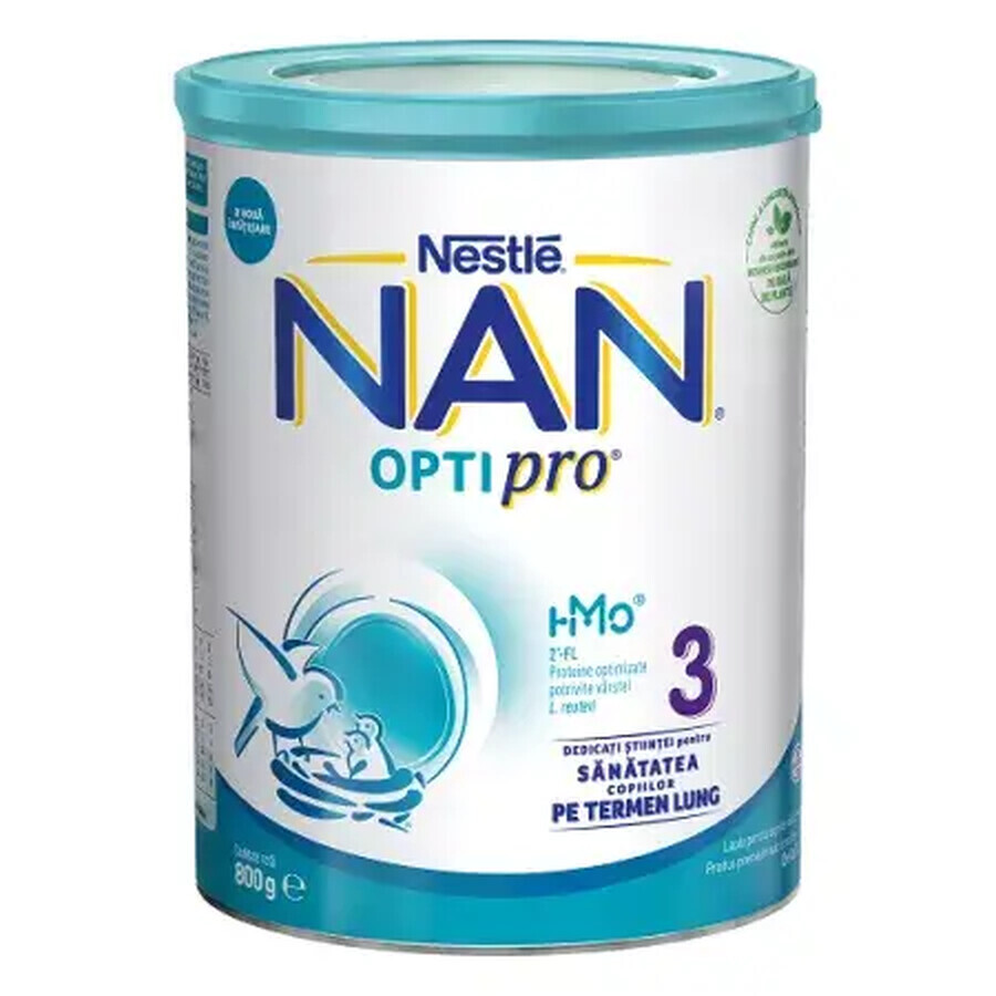 Formulă de Lapte praf Premium Nan 3 OptiPro, +12 luni, 800 g, Nestlé recenzii