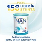 Formulă de lapte Premium Nan 4 Optipro, +2 ani, 800 g, Nestlé