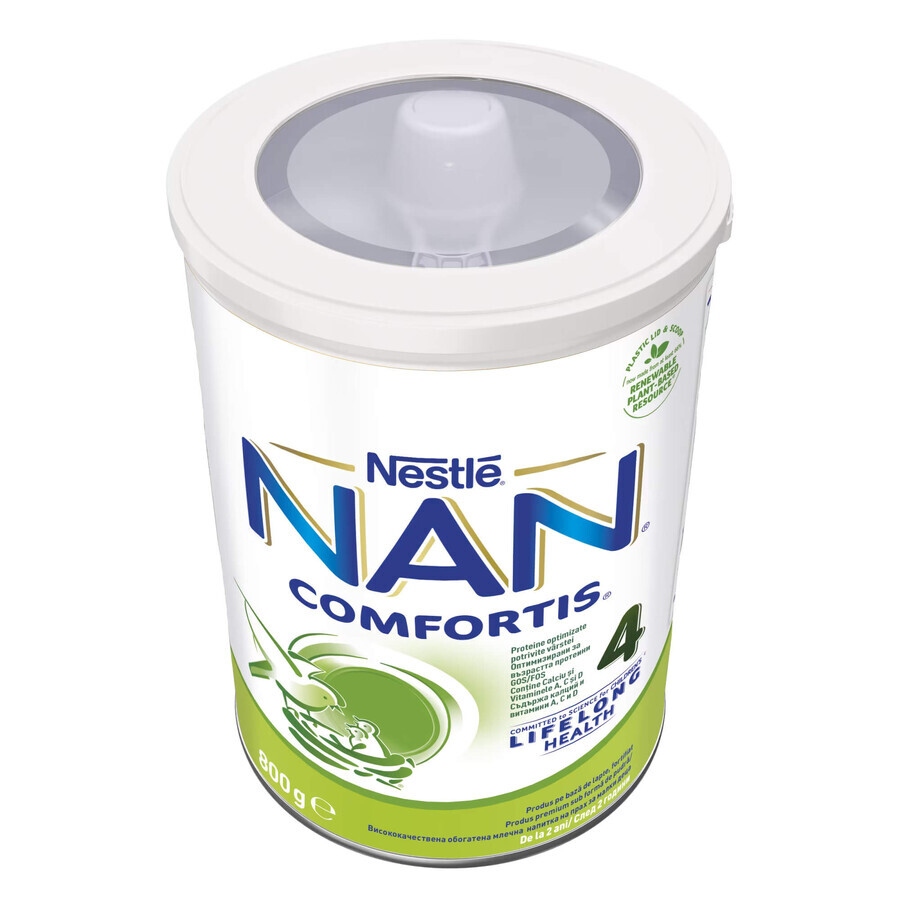 Fórmula láctea de continuación Nan 4 Comfortis, +2 años, 800 g, Nestlé