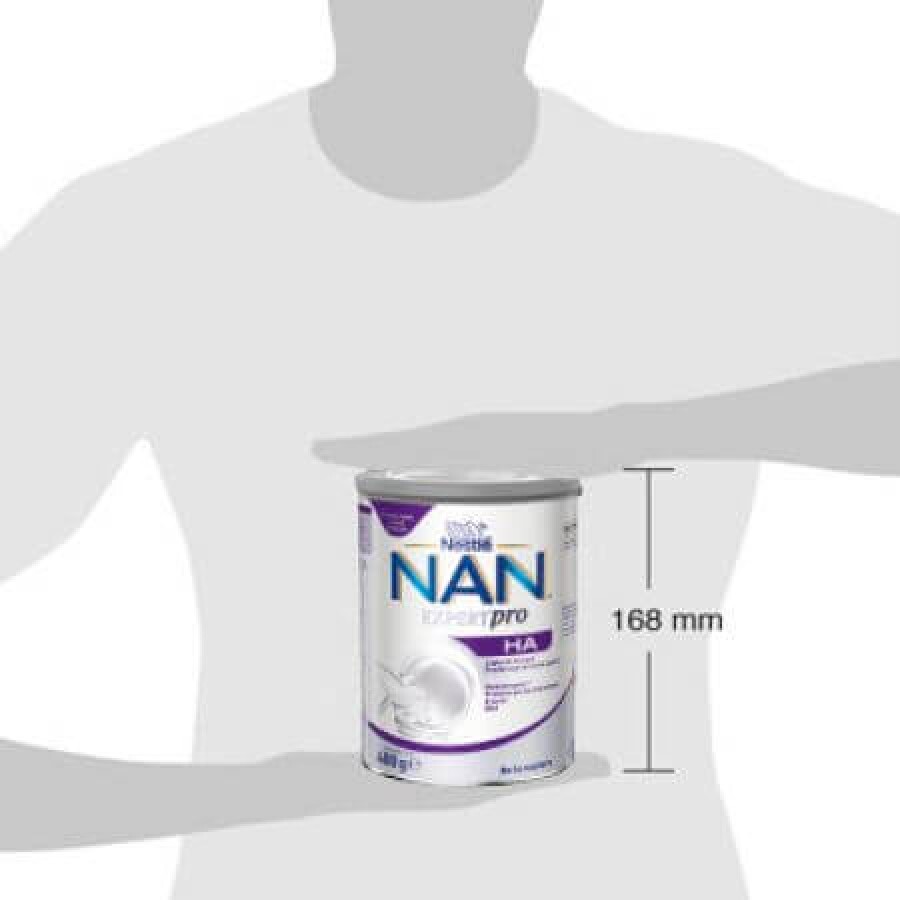 Formulă lapte praf Premium Hipoalergenic Nan HA, +0 luni, 400 g, Nestlé
