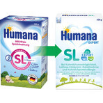 Formulă specială de lapte pe bază de soia SL, +0 luni, 500 g, Humana