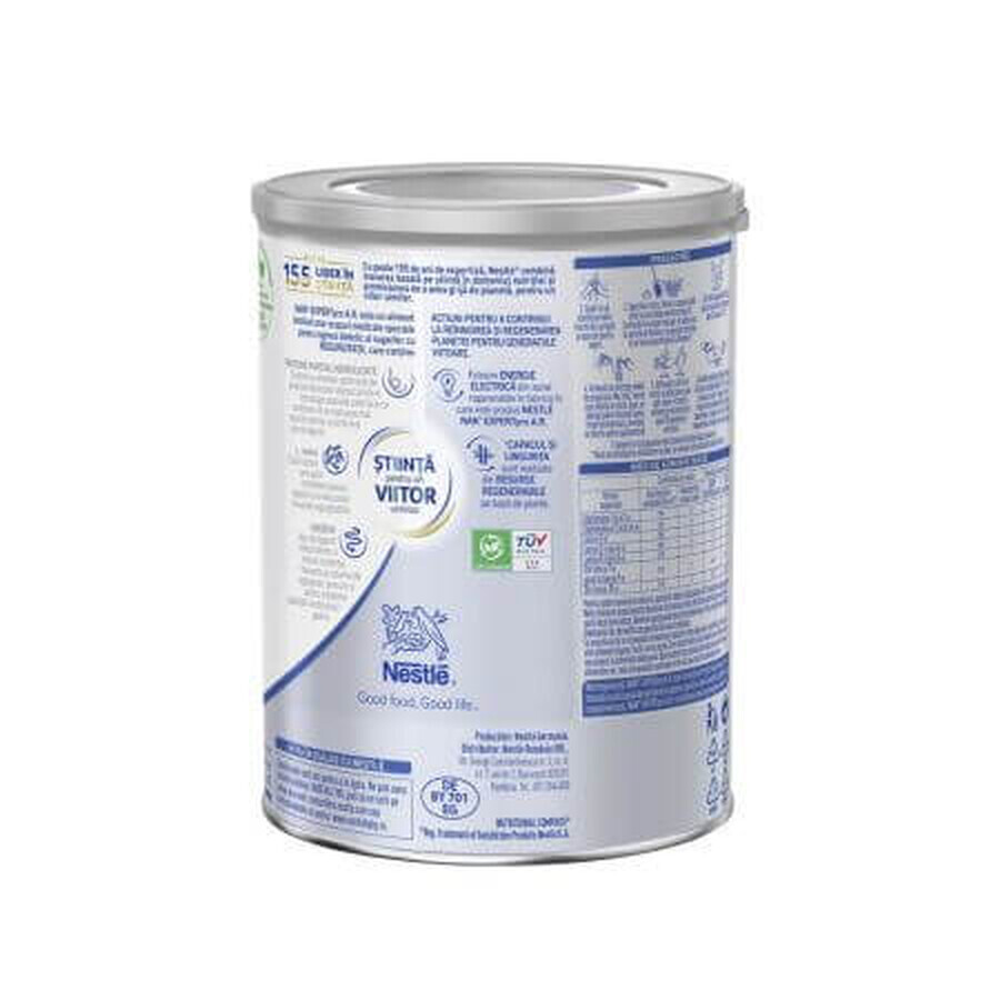 Formula speciala de lapte praf pentru regim dietetic Nan AR, +0 luni, 400 g, Nestle