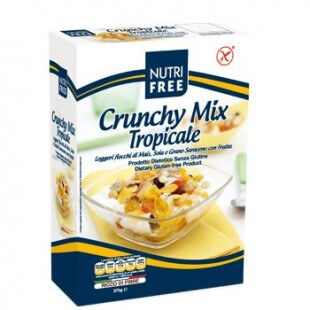 Fulgi de cereale Mix Tropical, AED010, 375 g, Nutri Free