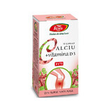 Calciu + Vitamina D3, F173, 30 capsule, Fares