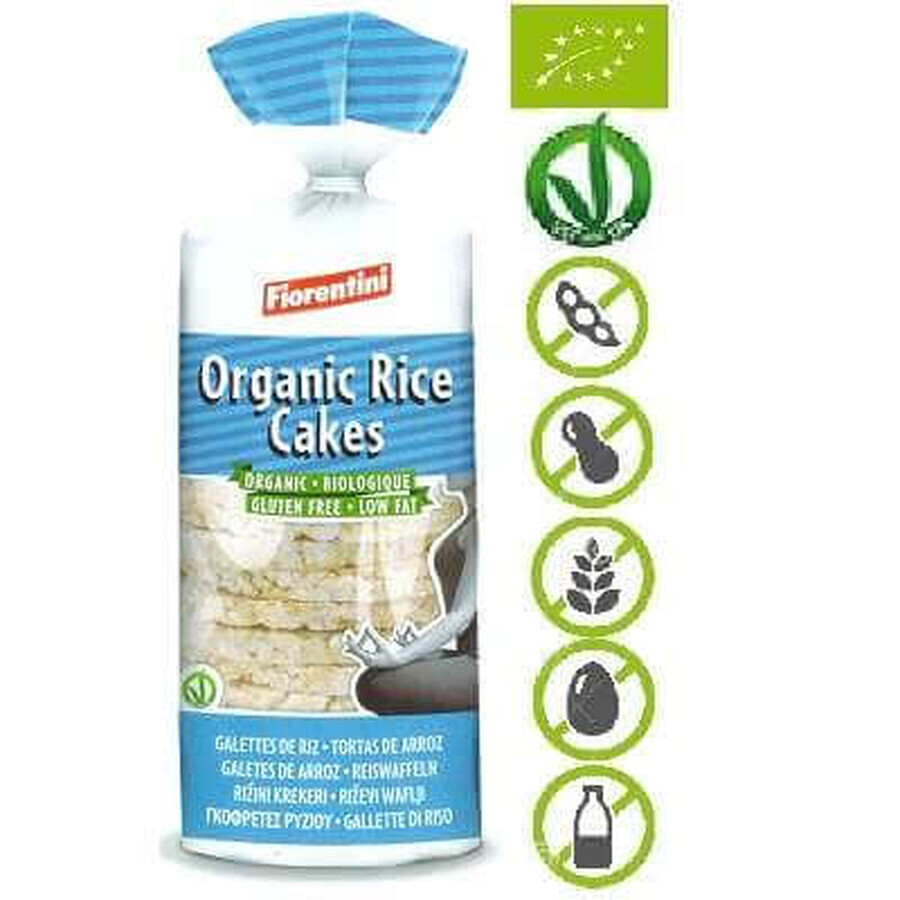 Galete Organice din Orez, 120g, Fiorentini