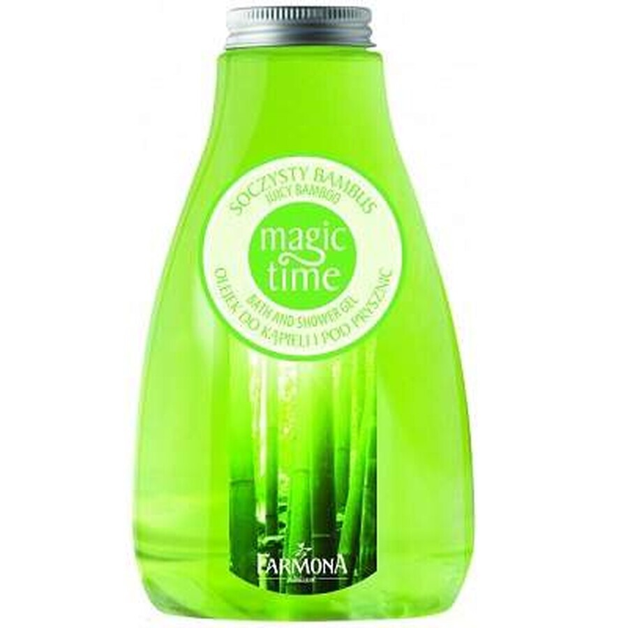 Gel de duș cu bambus suculent, Magic Time, 425 ml, Farmona