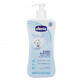 Gel de duș și șampon fără lacrimi cu aloe și mușețel Natural Sensation, +0 luni, 500 ml, 07453, Chicco