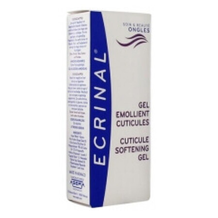 Gel emolient pentru cuticule, Ecrinal, 10 ml, Asepta