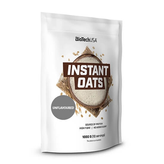 Instant Oats, Unflavoured, 1000 gr, BioTech USA Vitamine si suplimente