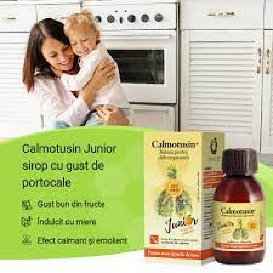 Calmotusin Junior, 100 ml, Dacia Plant