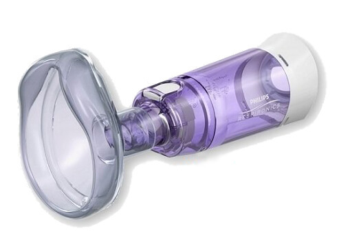 Cameră de inhalare cu valvă, Optichamber Diamond Respironics, Philips