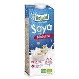 Lapte din soia natural, 1 L, Natumi