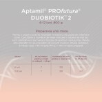 Lapte praf ProFutura 2 Duo Biotik, 6 - 12 luni, 800 g, Aptamil 