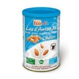 Lapte praf Bio din migdale cu Calciu Marin Organic, 400 g, Ecomil