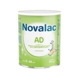 Lapte praf formulă - AD, 0-36 luni, 250 g, Novalac