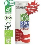 Lapte vegetal Bio de orez cu calciu, 1L, The Bridge