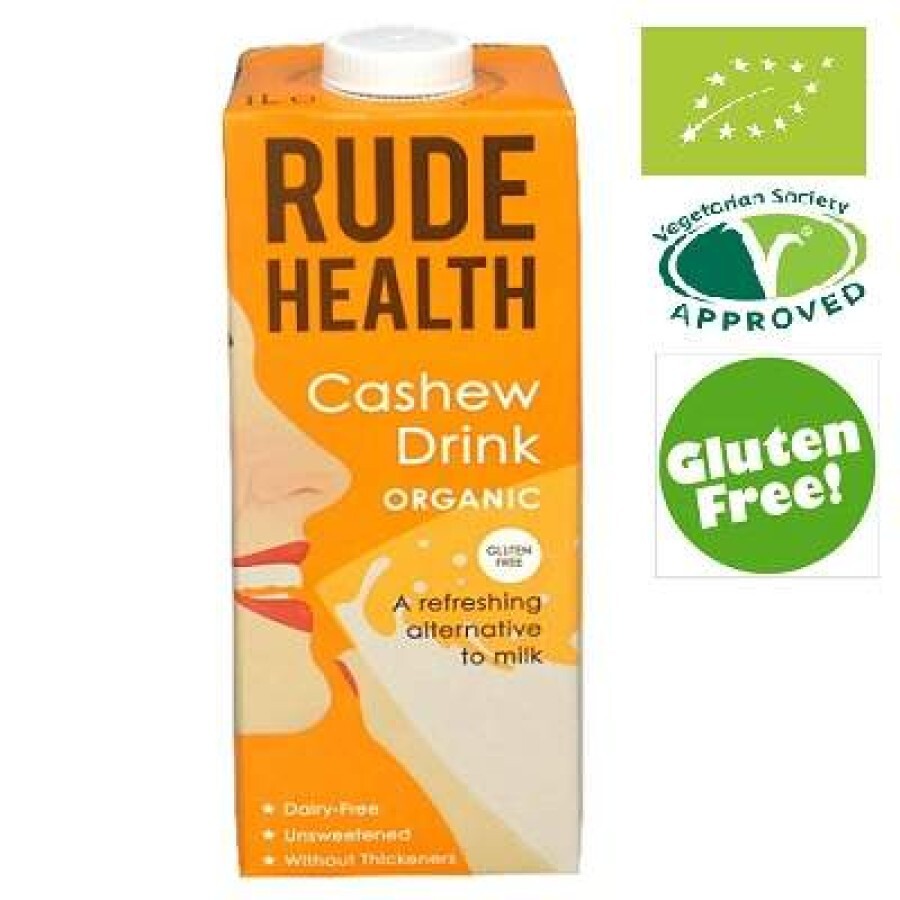 Lapte vegetal din Caju Organic, 1L, Rude Health