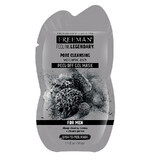 Mască pell-off pentru curățarea porilor cu cenușa vulcanică For Men, 15 ml, Freeman