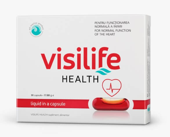 Capsule pentru functionarea normala a inimii, 30 capsule, Visilife Health