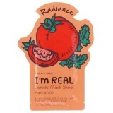 Mască pentru strălucire cu roșii I'm Real, 21g, TonyMoly
