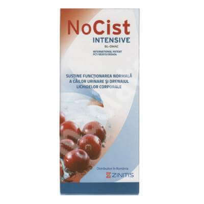 NoCist Intensive, 7 doze, Zinitis Vitamine si suplimente