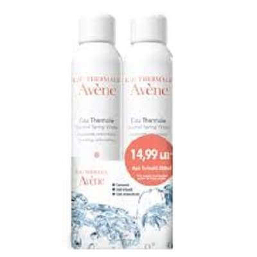 Ofertă Pachet Apă termală spray Avene, 300 ml, Pierre Fabre (al 2-lea produs la 14.99 lei)