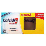 Oferta Pachet Calcidin Ca1200 mg si cana, 20 pl, Zdrovit