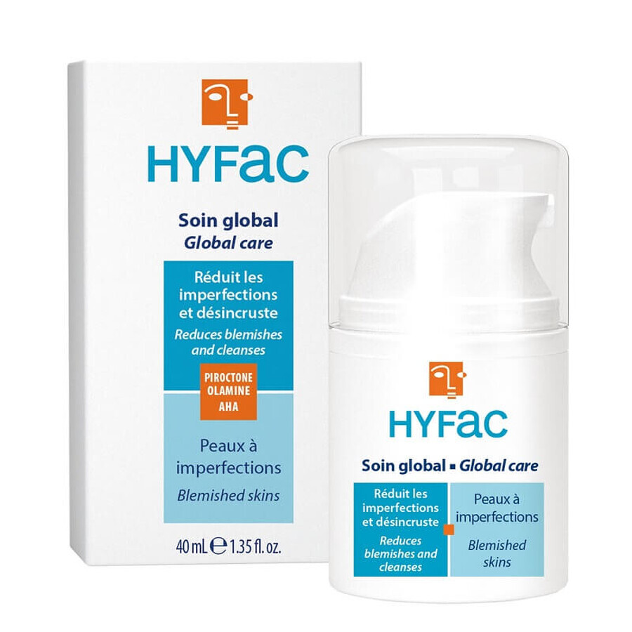 Oferta Pachet Crema globală anti-imperfecțiuni cu AHA Hyfac, 1+1, 40 ml, Moulin Royal Cosmetics