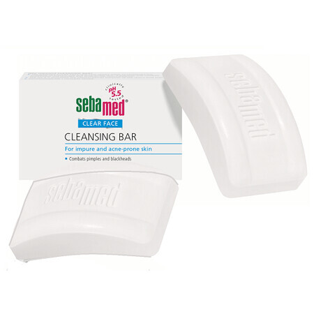 Oferta Pachet Săpun dermatologic piele acneică, 2x100 g, Sebamed