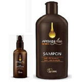Ofertă, șampon cu keratină 250 ml și ulei de argan 100 ml, Argan Plus