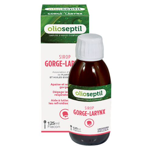 Olioseptil Sirop Gorge Larynx, 125 ml, Laboratoires Ineldea Vitamine si suplimente